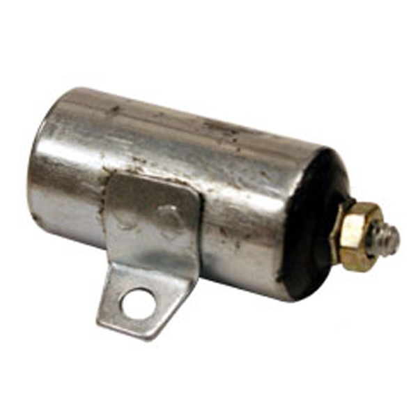 6 Volt Ignition Condenser – Fits Massey Ferguson Tractors (Reliable Aftermarket Parts)
