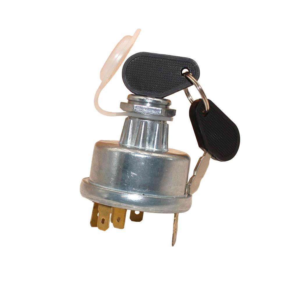 Universal Ignition Key Switch Fits Massey Ferguson, Case IH, International & More Tractors