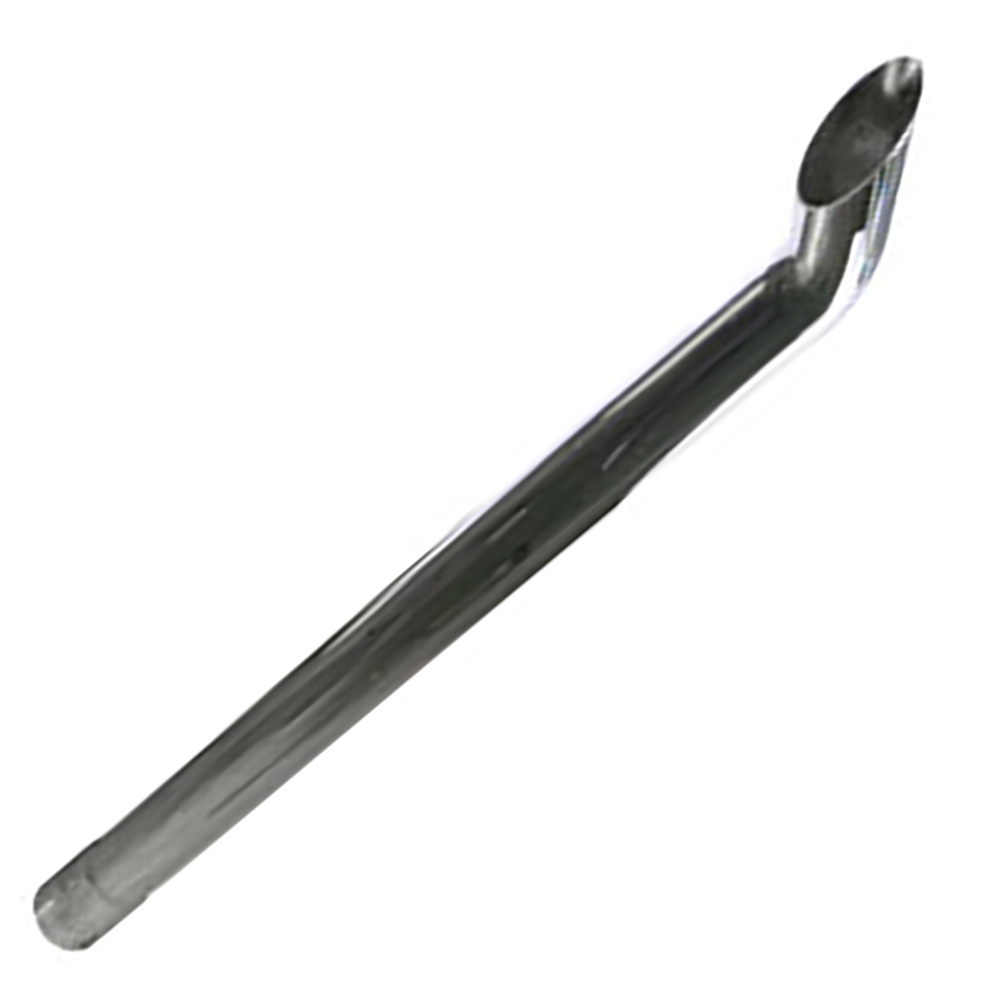 Curved Steel Exhaust Stack 42" X 2-1/2" – Fits John Deere RE70280, L102236 – Reliable Aftermarket Parts