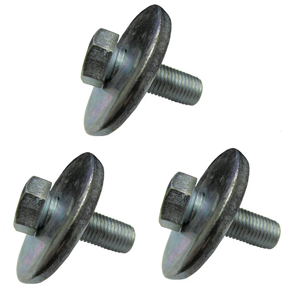 3-Pack Blade Bolt With Washer – Fits AYP 174365, Husqvarna 532193003 & Other Models
