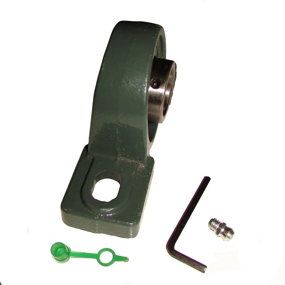 2PCS UCP205-16 Pillow Block Ball Bearing - 1 Inch Bore, Cast Iron Base, Self-Aligning